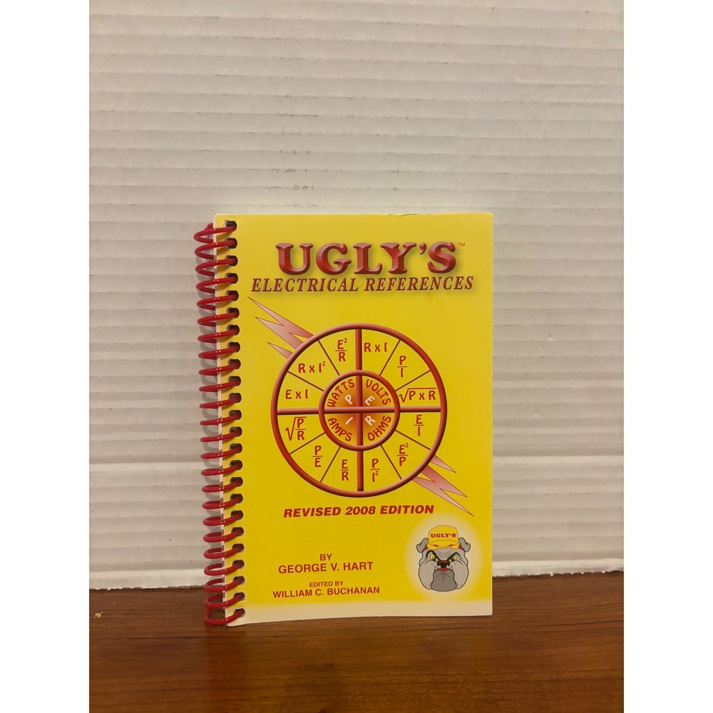 Ugly's Electrical References Revised 2008 Edition Spiral Bound Handbook Hart
